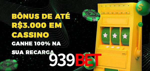 939Bet melhor bônus de depósito
